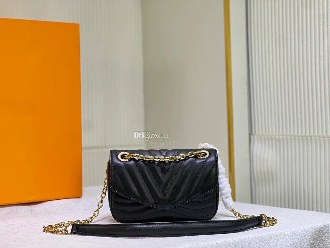 2022 Высококачественная дизайнерская классическая женская сумка, женская композитная портативная сумка через плечо с цепочкой, женский кошелек M20687