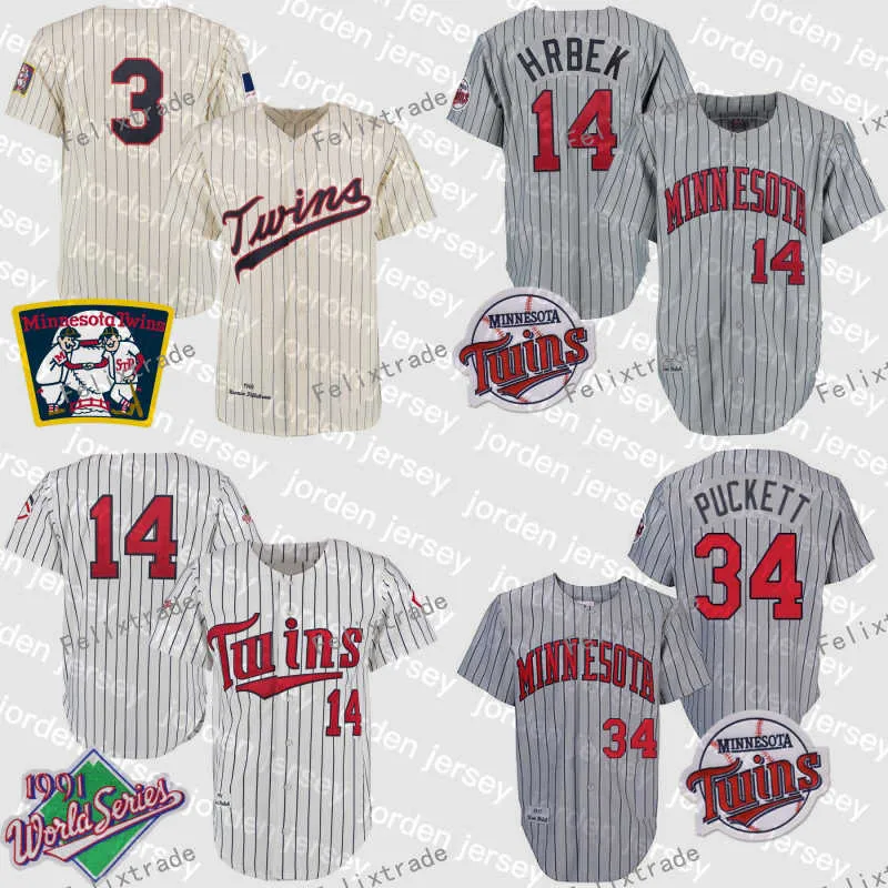 Бейсбольные майки NEW College Baseball Wears Minnesota MN 1969 3 Harmon Killebrew 1987 28 Bert Blyleven 1991 Kent Hrbek Kirby Puckett Vintage Retro Throw back