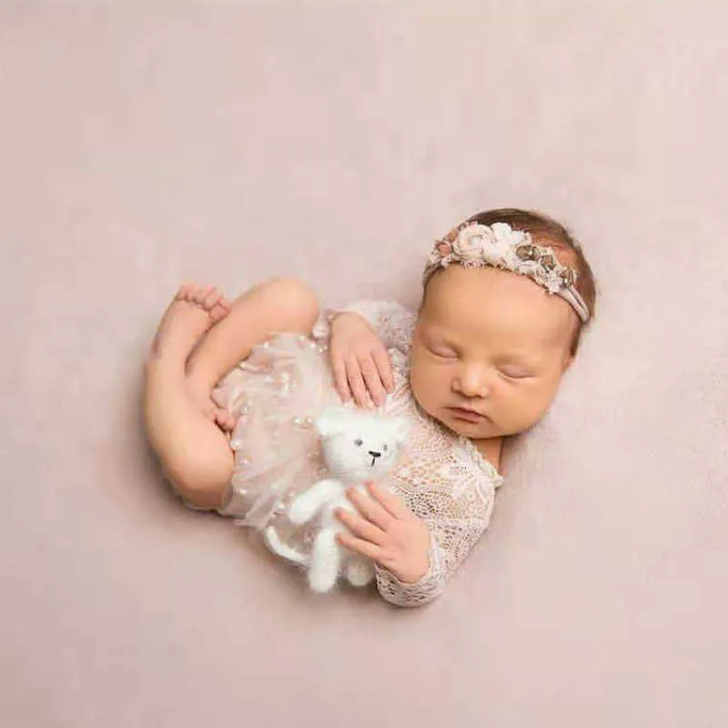 Cuscini rotondi per fotografia neonato Accessori per foto di neonati Puntelli per foto in studio