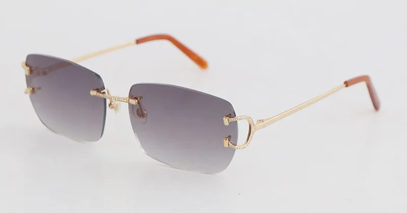 Bifocal Walmart Shark Eyes Glasses Rimless Sunglasses Women