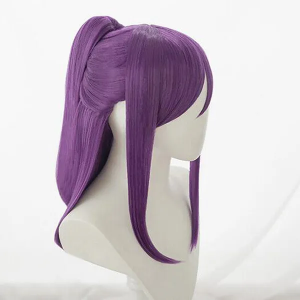 Anime BanG Dream Seta Kaoru Sweet Girl Long Hair Hairpiece Cosplay Wigs 50CM