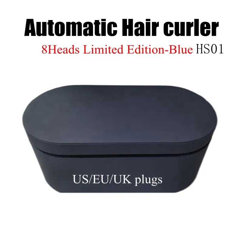 Head8 Multi-Styler Hair Curling Hairs Curler Irons Hairs Styling Tools Compelete Barrels HS01 Present Box Dryer för grov och normal Dropship Goodsell