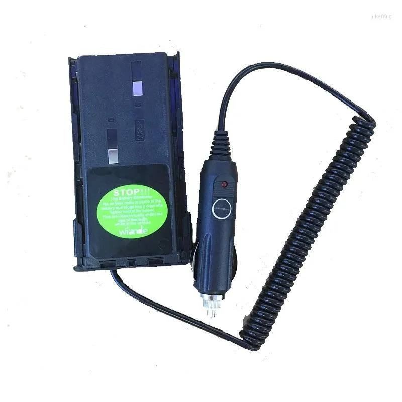 Eliminatore di batteria per caricabatteria da auto walkie talkie per TK3107 TK2022 TK378 TK278 TK378G ecc. Ingresso DC12V