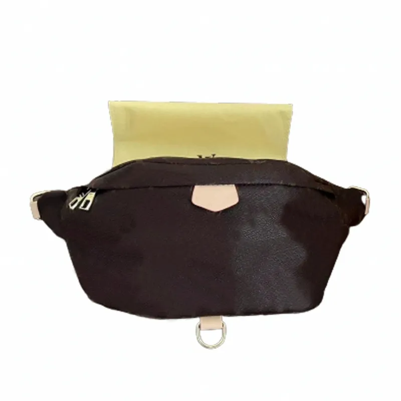 أكياس خصر حجة الهواتف المحمولة Stlye شهيرة Bumbag Cross Body Fashion Bag Brown Bum Usisex Belt Women Pocket Fanky Pack Designer