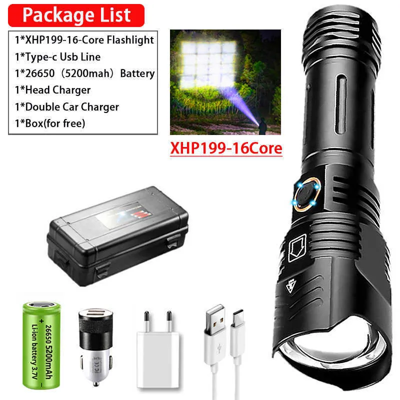 Lampe de poche XML T6 Power Bank Lampe torche LED Lampe de poche tactique avec 18650 + Chargeur pour la chasse et la pêche Lampe de poche XML T6 Power Bank Lampe torche LED Lampe de poche tactique avec 18650 + Chargeur pour la chasse et la pêche