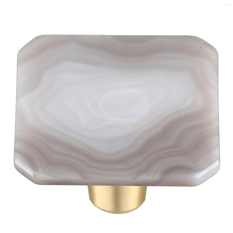 Jewelry Pouches Natural Agate Slice Drawer Cabinet Knobs Furniture Handles For Kitchen Door Cupboard Wardrobe Pull Wall Hook Home Hardware