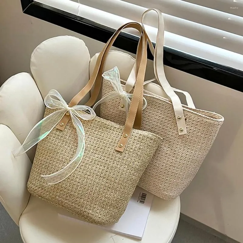 Evening Bags Large Capacity Shoulder For Women Fashion Straw Bag Luxury Designer Beach Simple Underarm Pouch