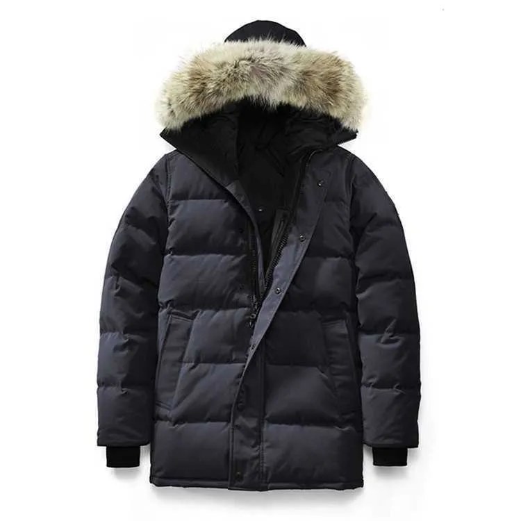 E47 Mens Downs Parka DHL Winter Waterproof Cloth Men Wolf Fur Jacket Hooded Fourrure Outwear Raccoon Furs Warm Coat