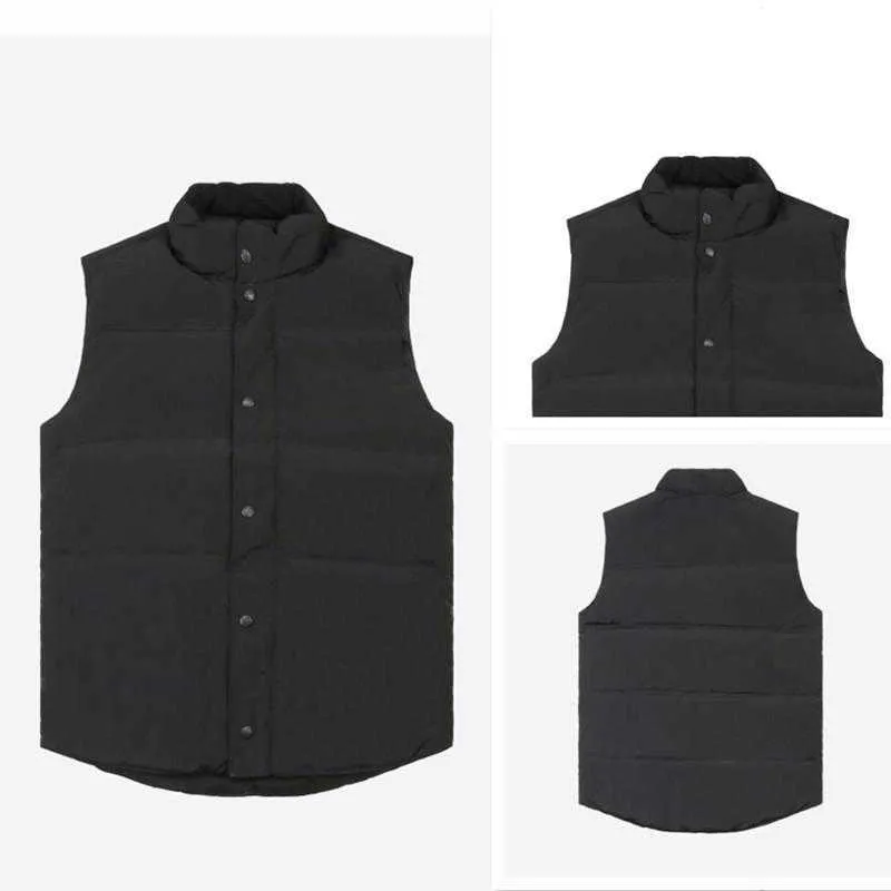 Coletes masculinos de inverno homens mulheres com colete com colete sem mangas Jaquetas clássicas de penas weskit bodywarmer doudoune