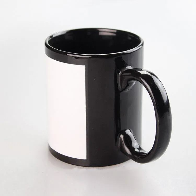 11oz Sublimation Blank Mug Ceramic Handgrip Heat Transfer Priting DIY Colorful Water Cup Custom Personalized Party Gift Beverage Fashion Wine Tumbler Glass B5