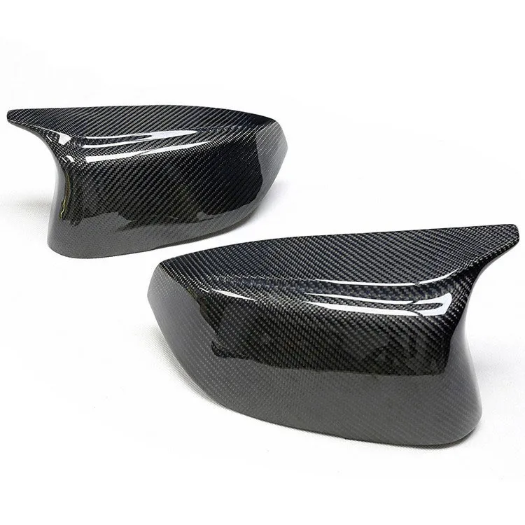 4 Styles Mirror Cover Caps för Infiniti Q50L Q60 QX30 Uppgradera Carbon Fiber Horn bakspeglar Hus inverterade bostäder