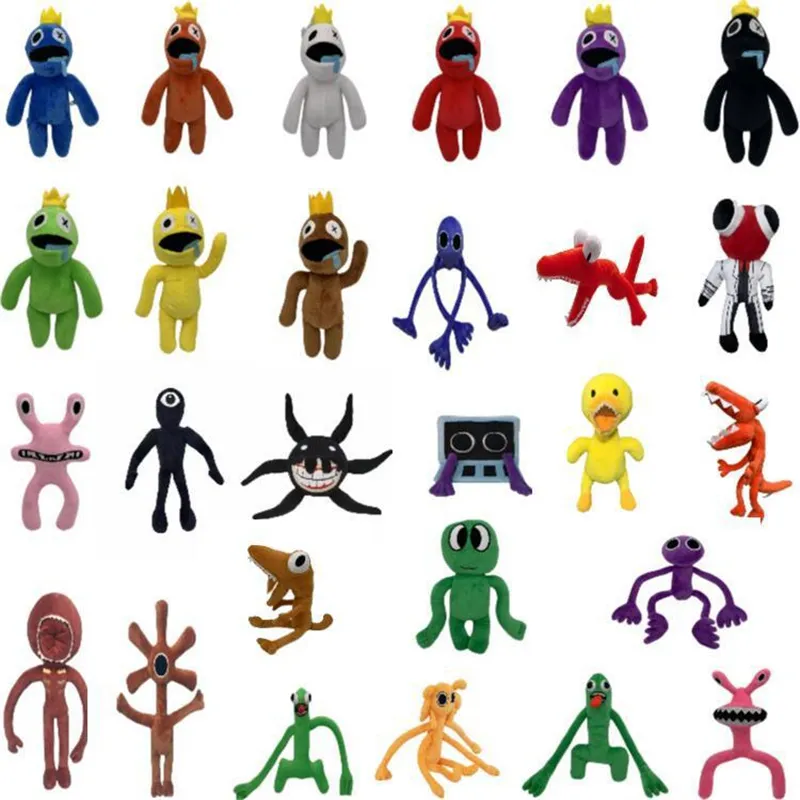 Colorful Suffed Plush Toys Party Supplies 23 Styles Night Animal Doll Hot Game Plushies Toy for Fans Kids Birthday Halloween Thanksgiving Christmas Gifts