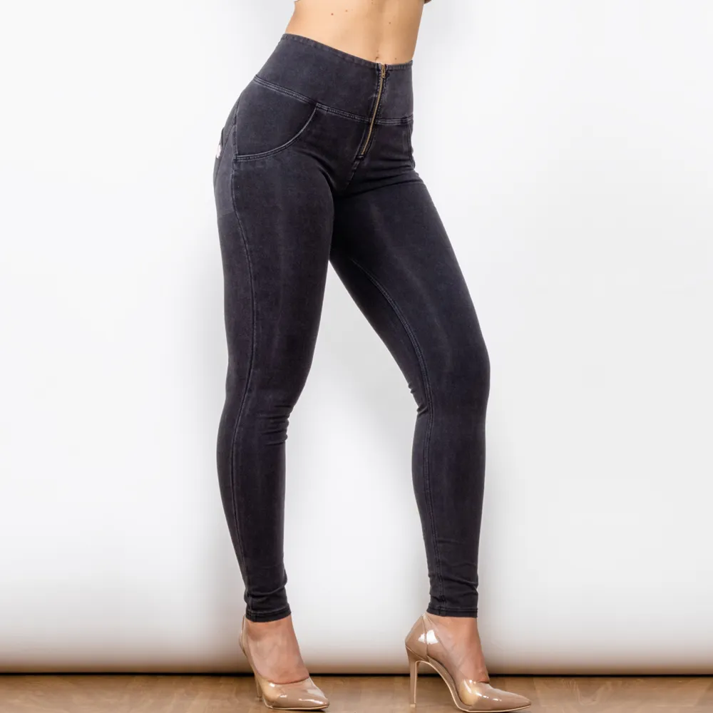 Shascullfites Melody High Waisted Skinny Jeans For Women Black Denim Jean  Elastic Waist Bum Lift Jeggings From Shascullfites, $27.58