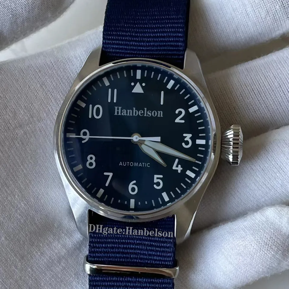 Arabic Black Dial Automatic Atomic Watch With Big Crown
