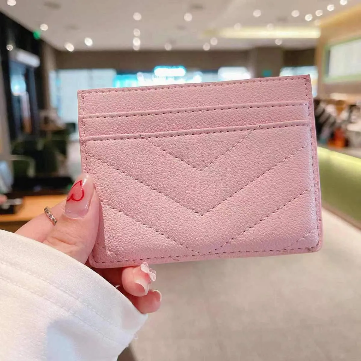 Designer de luxe porte-carte en cuir véritable sac à main mode Y femmes sacs à main hommes porte-clés crédit pièce portefeuille sac