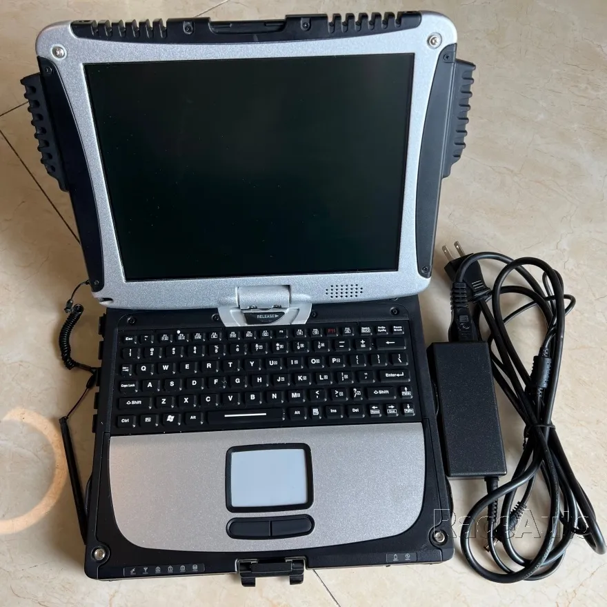 För BMW ICOM A2 A3 Nästa ingenjörer Soft Ware Japanese/English/Russian/Korean D4.39 HDD SSD i CF19 Laptop Förinstallerad redo att använda