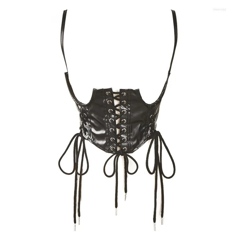 Ceintures Élastique Noir Couleur Soulever Corset Taille Femme Avec Jarretelles Femmes Ceinture