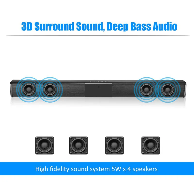 Altoparlante Cablato Spina Da 3.5mm Subwoofer Stereo HiFi G 524951