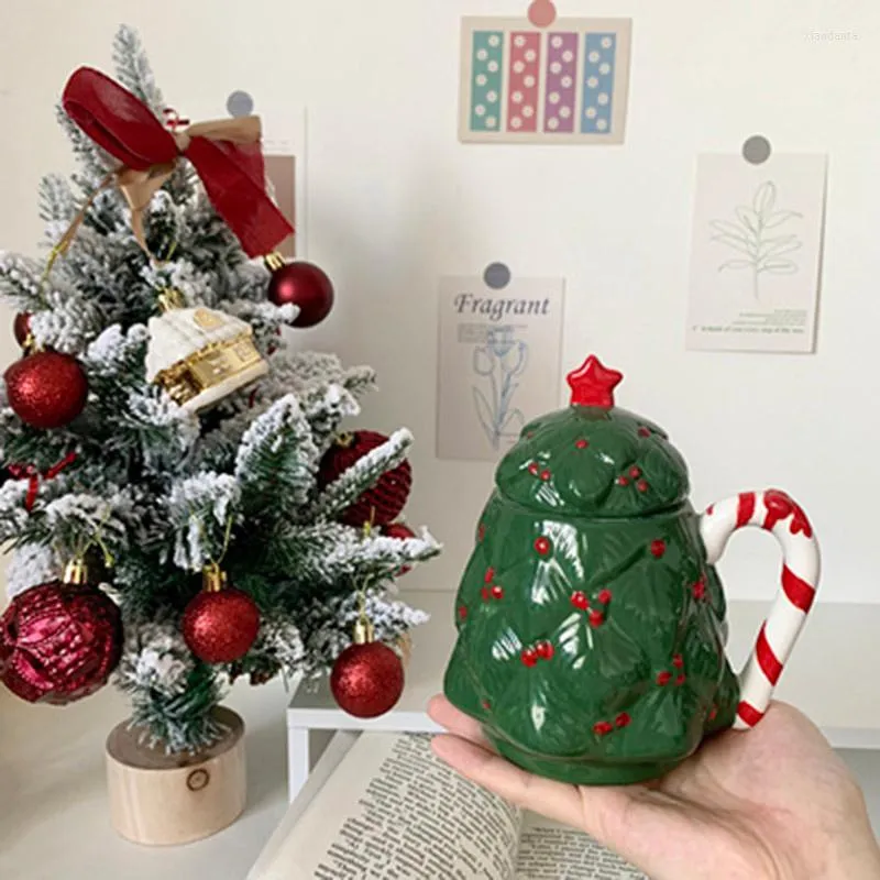 Christmas Tree Shape Mug, Christmas Shape Mug