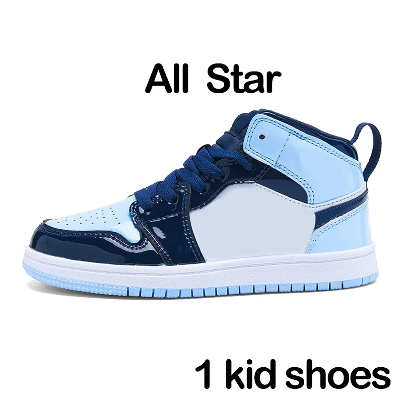 2023 New Kids 1 Basketball Shoes Sneakers Boys Girls Banned 1s Athletic  Outdoor Game Royal Obsidian Chicago Red Bred Melody Mid Multi Color Tie Dye  Size 26 37 From 11,31 € | DHgate