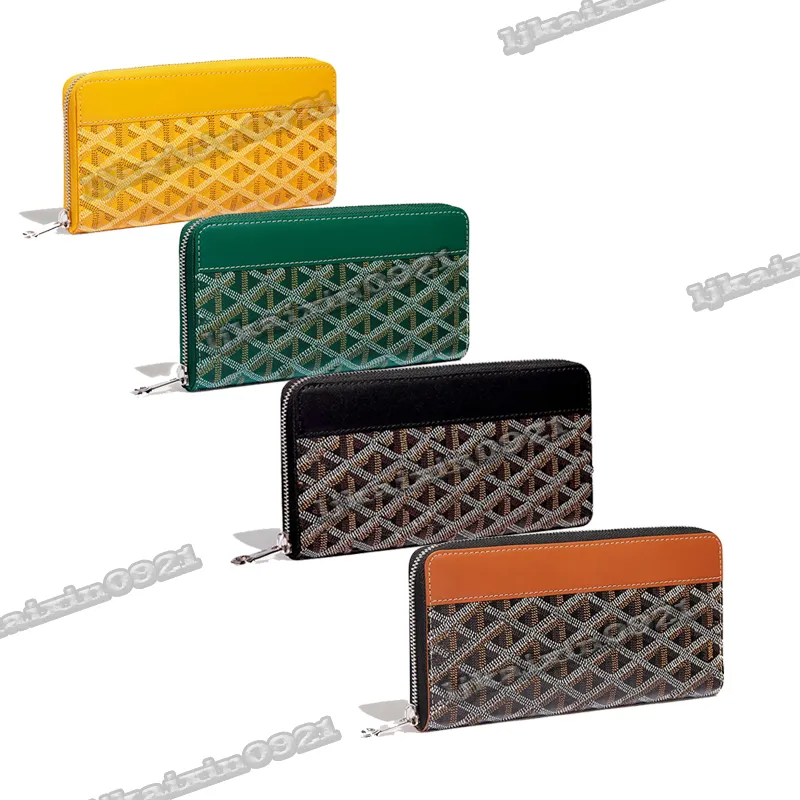 Genuine Leather Long Wallets Purse card holder Passport bag Luxurys famous designer single wallet Men Womens Holders Coin Lambskin Mini Key Pocket Interior Slot