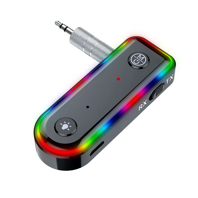 Adattatore Bluetooth 5.0 2-in-1: Ricevitore E Trasmettitore Audio Jack 3.5mm – Universale - Foto 3