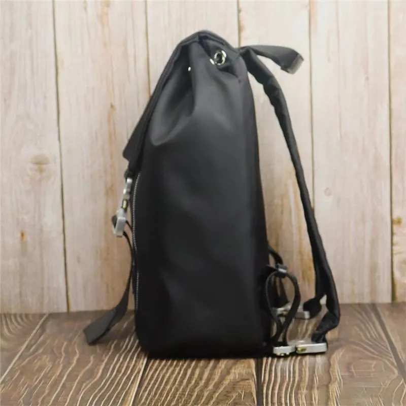 1017 ALYX 9SM Zaino TANK Borsa a tracolla e zaino da uomo in nylon Nero Zaino moda Borse276t