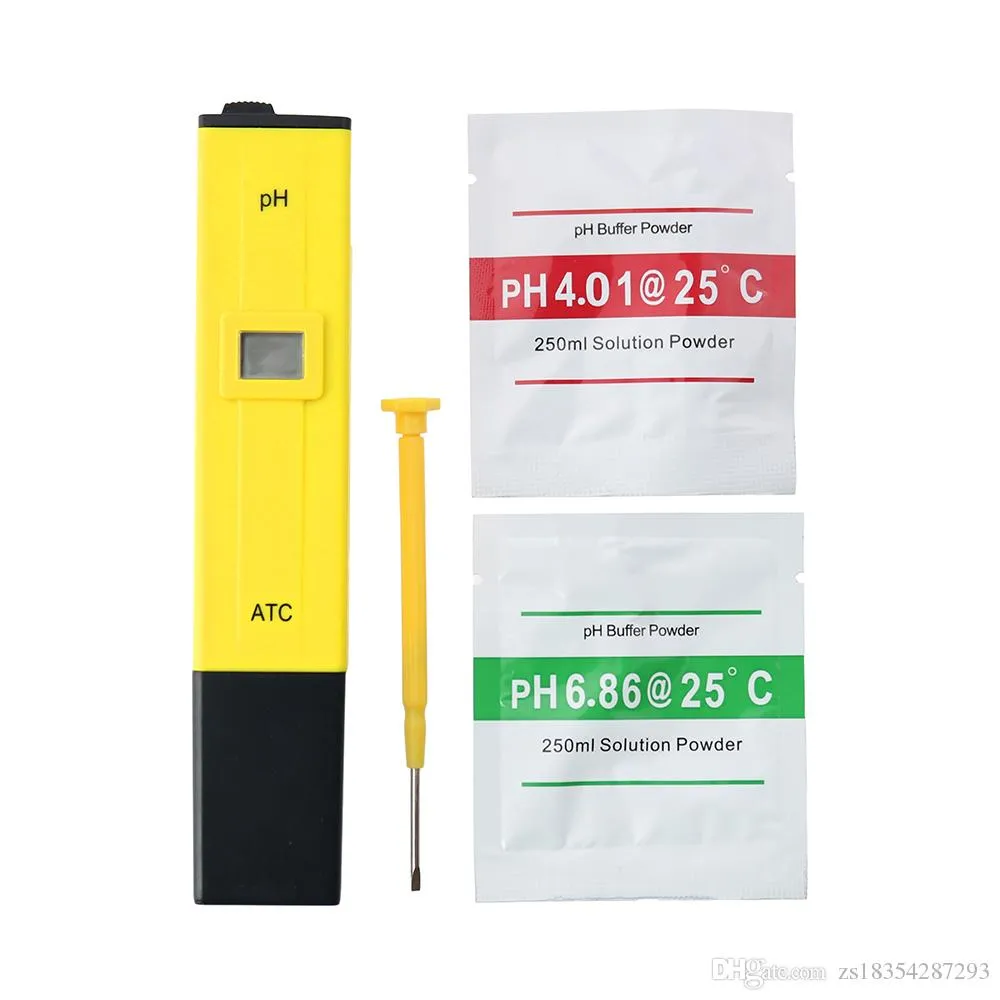 New Protable LCD Digital PH Meter Tester TDS Meter for Drink Food Lab Aquarium 20% off Monitor with ATC accuracy 0.1