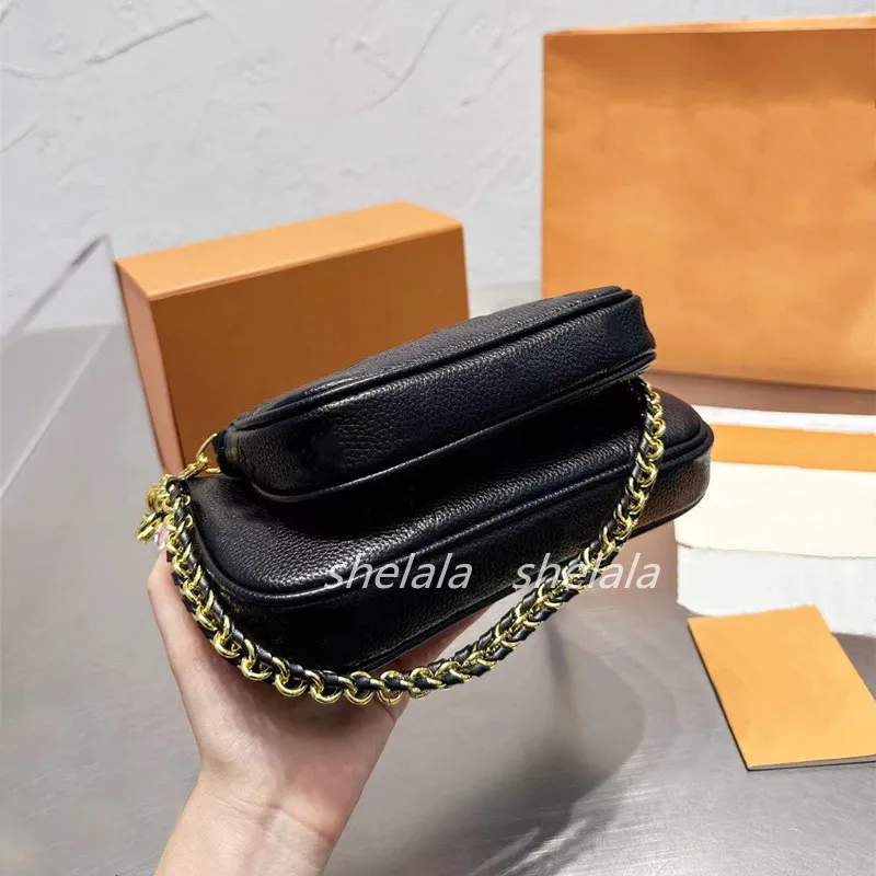 Chanel multi shop pochette