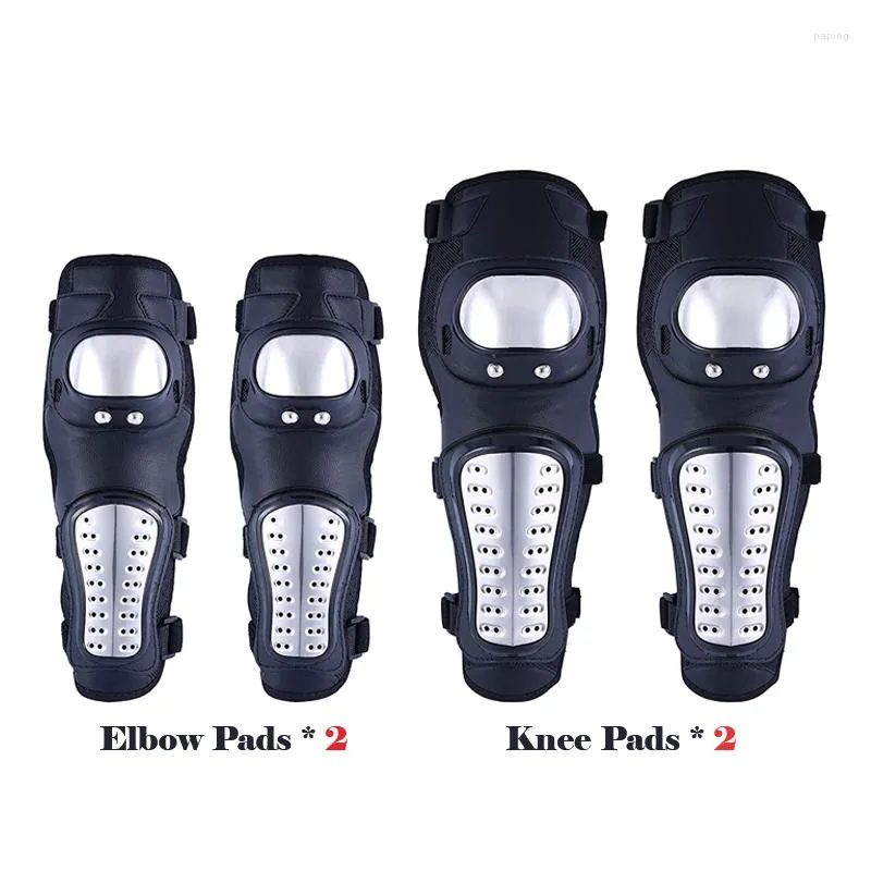 Motorcycle Armor Knee Pads Elbow Motocross & Protector Outdoor Sport Motorbike Riding Moto Protective Equipment