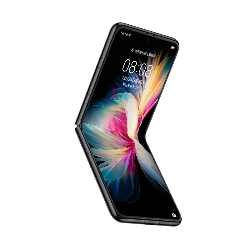 Oryginalny Huawei P50 Pocket 4G Telefon komórkowy Składany 8 GB 12 GB RAM 256GB 512GB ROM Snapdragon 888 Harmonyos 6.9 "Dual Expting 40MP NFC FACE ID PIELĘGO LUMPLEPTO