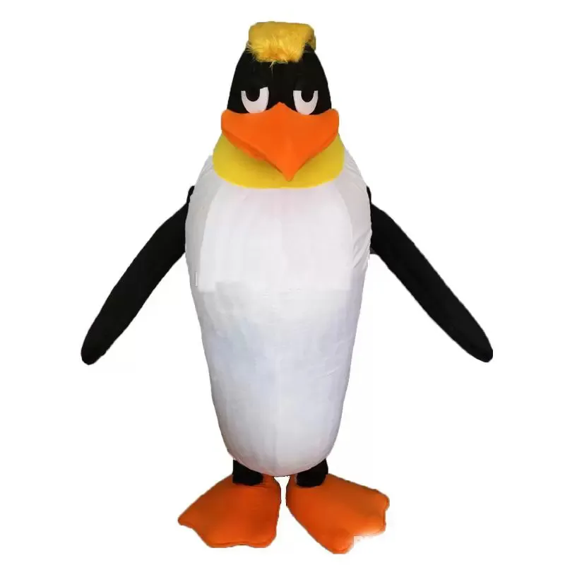 Venda de fábrica de desconto Baby Penguin Mascot Traje Tamanho Adulto O MASCOTTE ANTÉRCTICA PANTHER BLATHER Pantera Carnival Mascotte Mascota Suit