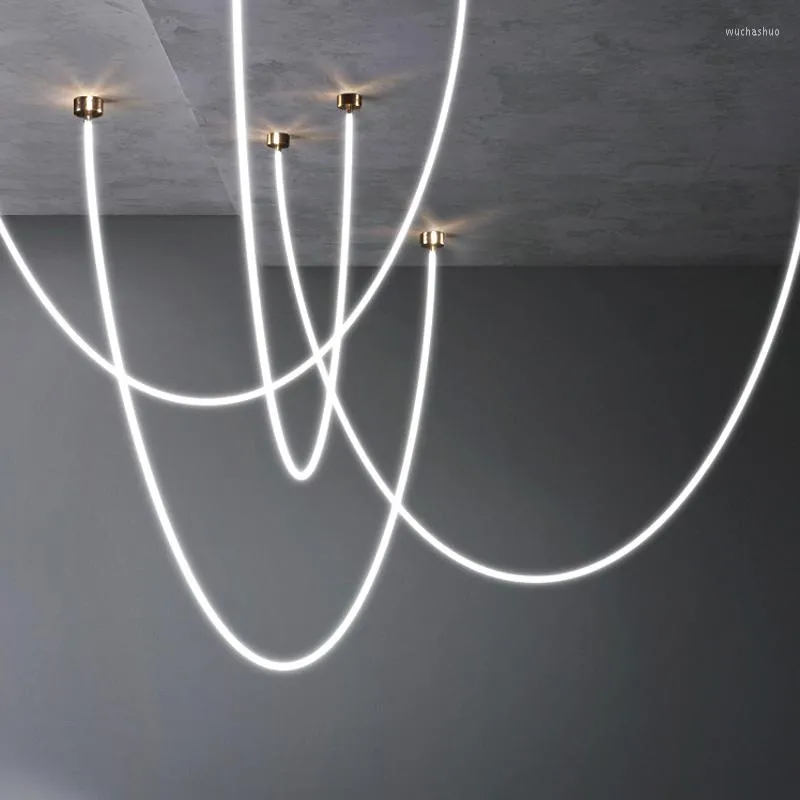 천장 조명 LED DIMMEBLE 포스트 모던 황금 크롬 디자이너 Luster Lamparas de Techo Lights.ceiling light.