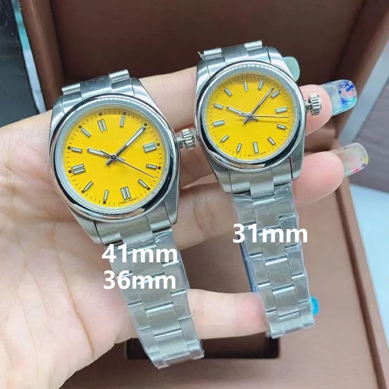 굴 시계 영구 디자이너 시계 31/36/41mm Sapphire Glass 자동 기계식 야외 스포츠 Montre 스테인레스 청록색 손목 시계 커플 시계