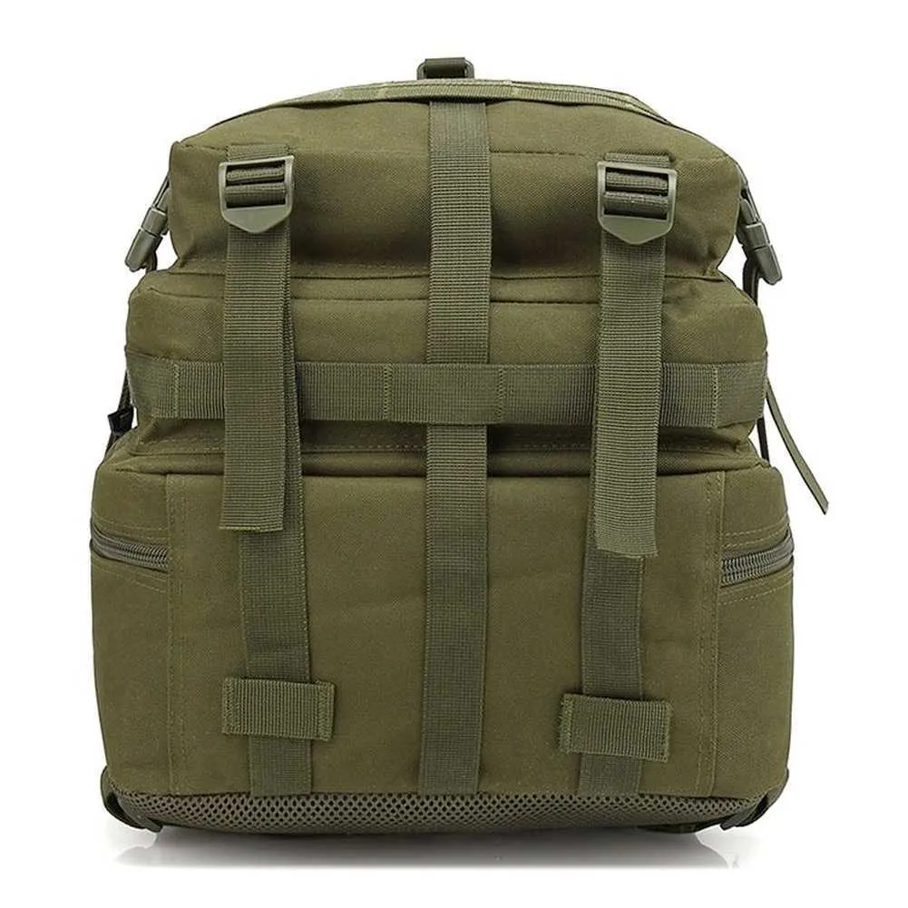 戦術バックパック、男性用30L/50L大容量ハイキングバッグ、防水ソフト 