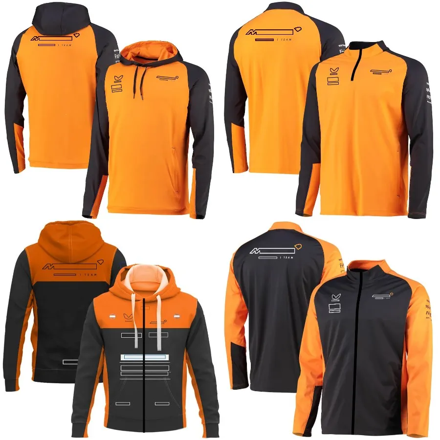 2023 Nueva F1 Team Racing Sudadera con capucha Fórmula 1 Racer Sudaderas con capucha Hombres / Mujeres Moda Sudaderas con capucha de gran tamaño Sudadera Otoño Invierno Chaqueta de motocicleta