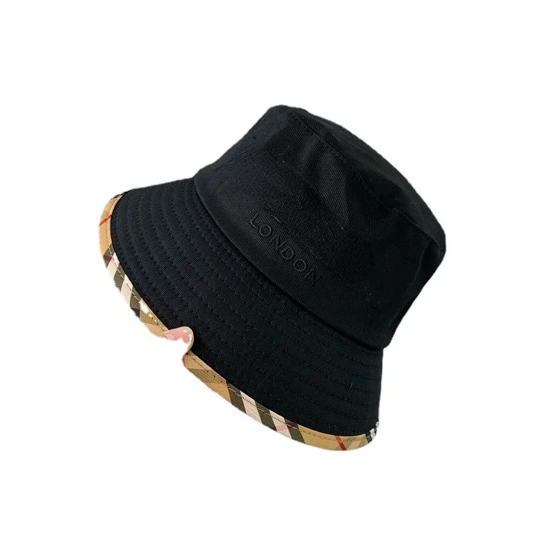 القبعات دلو الرجال والنساء العلامة التجارية أزياء الشارع الصيف حاجب الشمس sunshade قبعة واسعة الحافة
