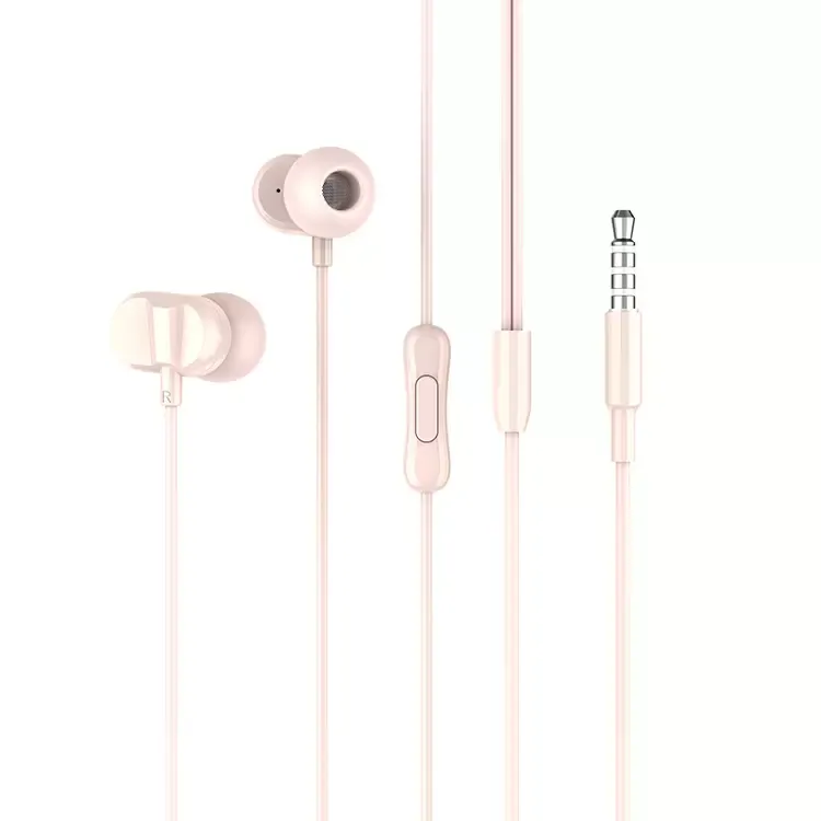 Earphones Headset Mic Headphones Ep-M3 In-Ear Wired Control 3.5Mm Interface Smartphone With Color Box For Android