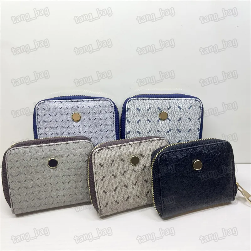 Designer Classic Men Women Credit Bacha de cart￣o de cr￩dito Bolsas de moda Moda Passaporte Carteira com z￭per para cartas de cartas