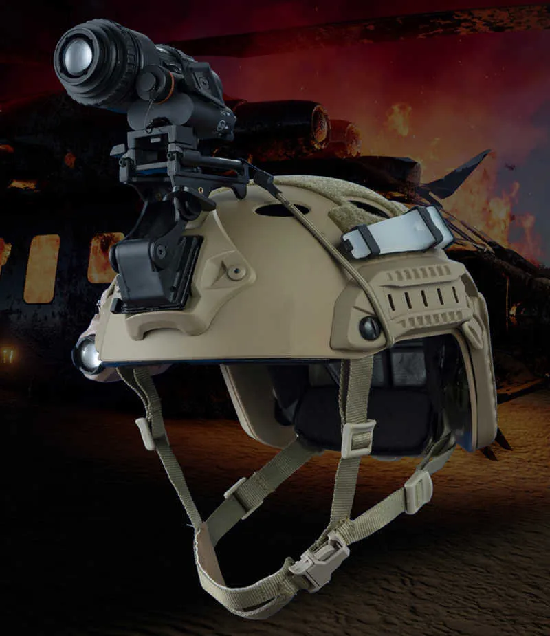 خوذات ركوب الدراجات السريعة PJ التكتيكية خوذة ABS السلامة RIOT الخوذة العسكرية Airsoft Paintball Combat Combat Combat Head Sports Head Gear L221014