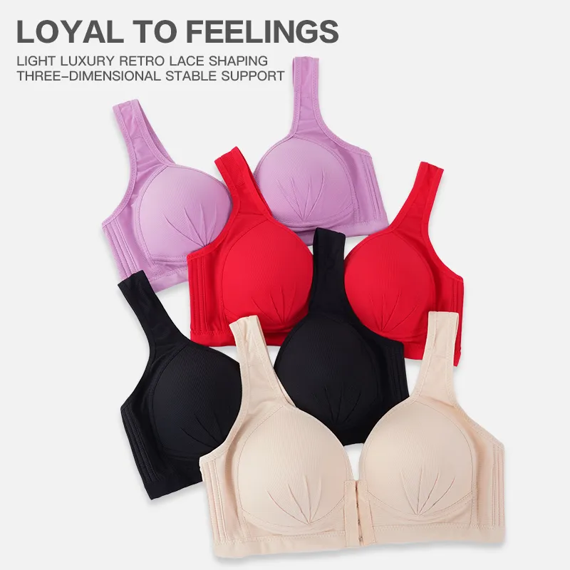 Plus Size Seamless Sexy Open Cup Bra For Maternity Clothes