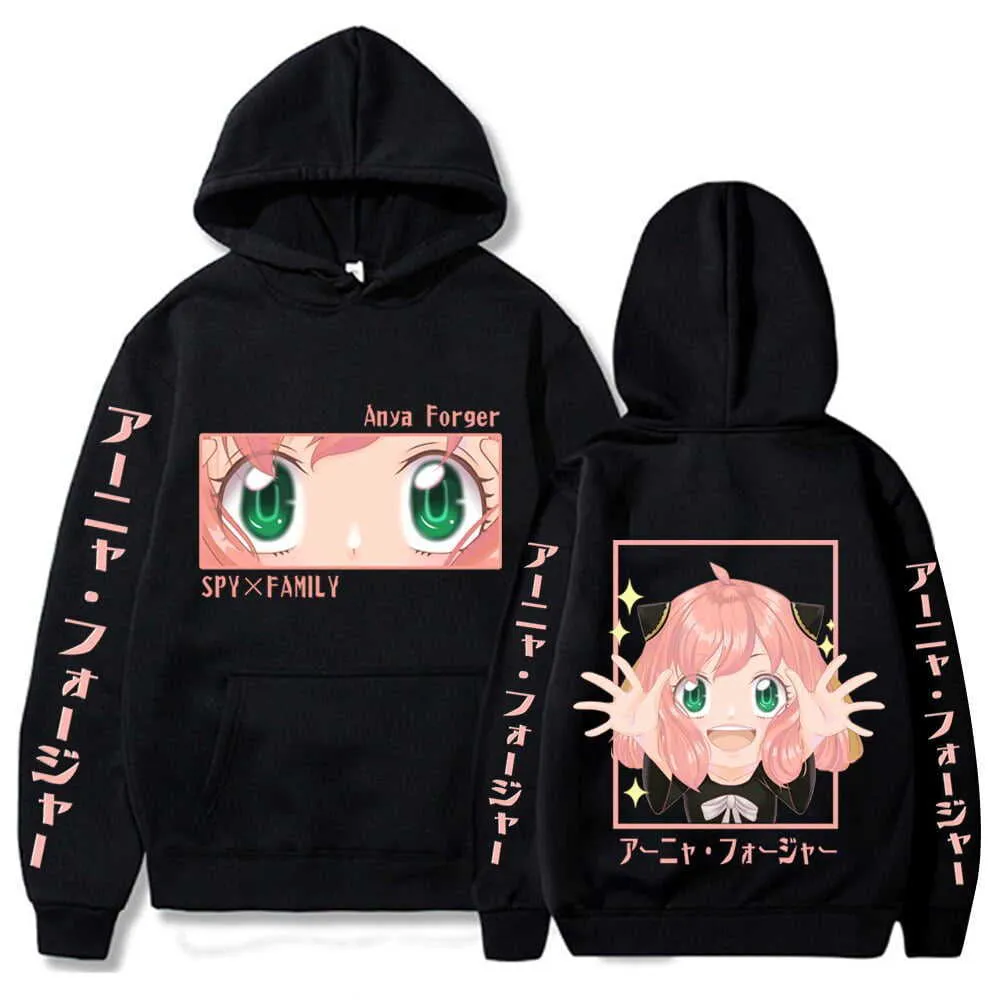 Spy X Family Anya Forger Hoodie Sweatshirt Fashion Anime Cool Women/Men ...