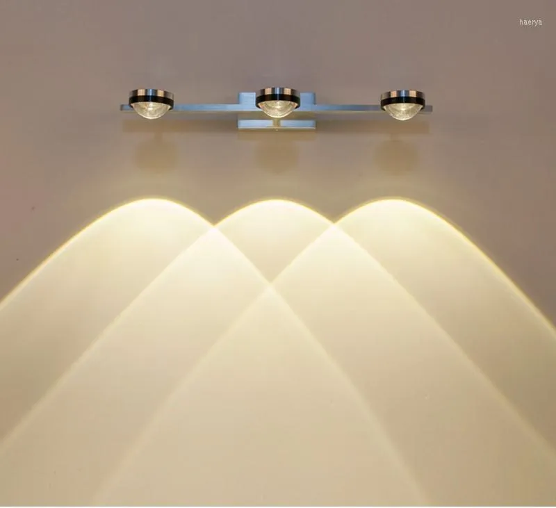 Lampa ścienna nowoczesne proste kreatywne tło LED Malowanie obiektywu telewizora