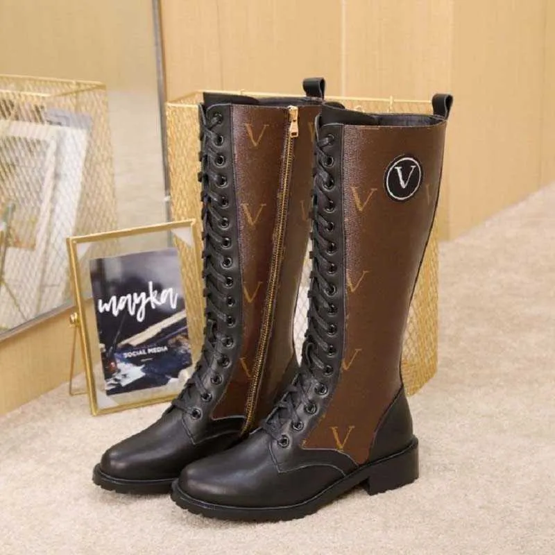 Designer Luxe Vrouwen Boot Martin Laarzen Enkellaarsjes Herfst Winter Klassieke Knie Laarzen Rits Half Schoenen Leer Ridder Dij-Hoge