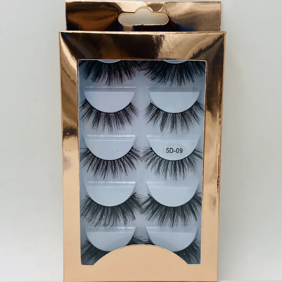 6 Models Of Handmade Reusable Curly False Eyelashes For Alopecia With