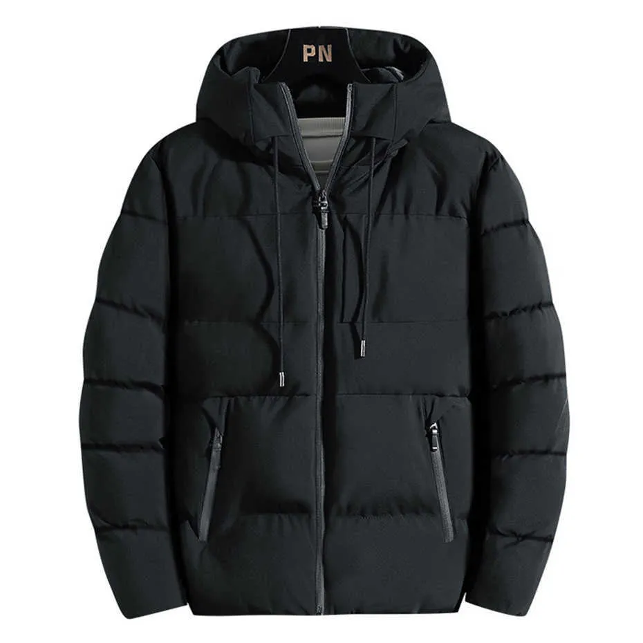 Hommes Vestes Hommes Hiver Parkas À Capuche Rembourré Vestes Plus La Taille Solide Casual Parkas Manteau pour Homme 2022 Nouveau G221013