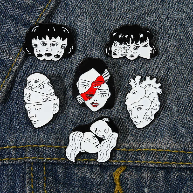 Pins escuro estilo punk panking bishbleg accessories