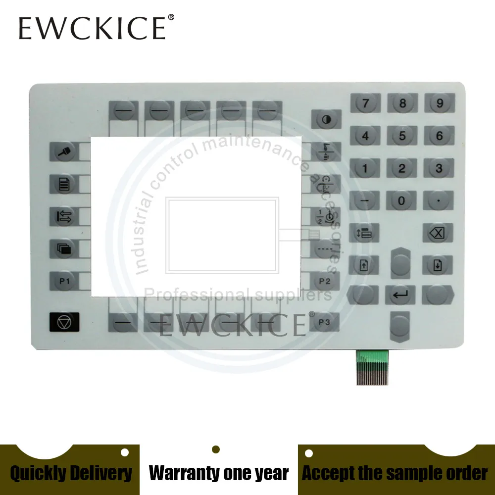 Claviers 3HNE00313-1 3HNE00442-1 HMI 3HNM05345-1 PLC, interrupteur à Membrane industriel, pièces industrielles