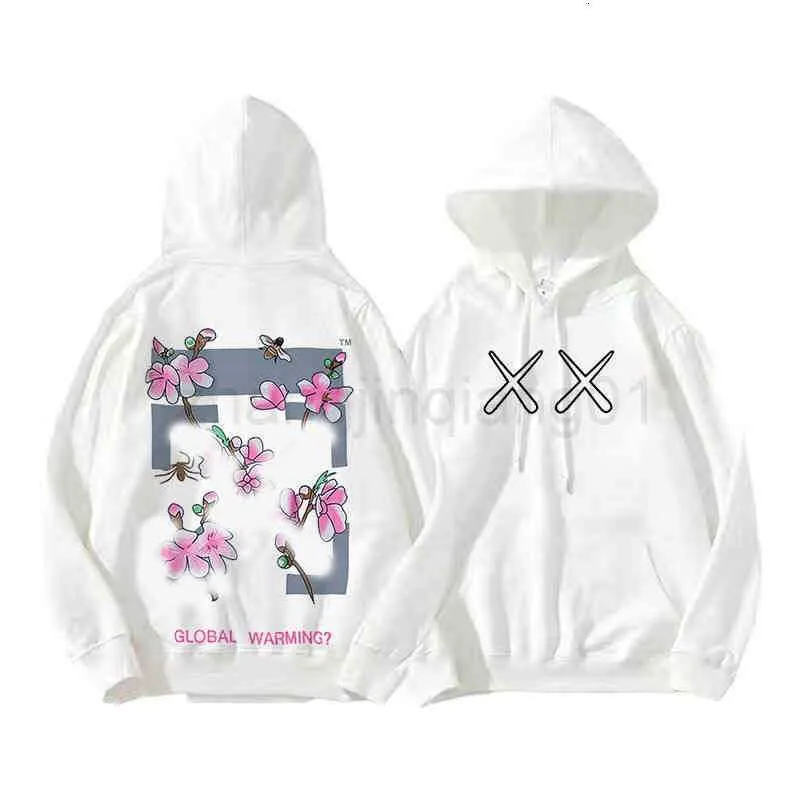 Off white monet hoodie sales