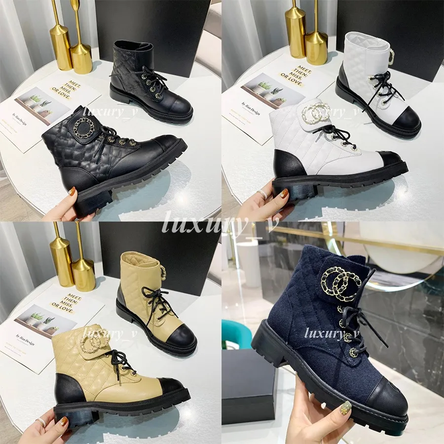 Designer Bottes Classique Femmes Cristal Veau En Cuir Cheville Bottes Desert Strap Mode Rois Boot De Luxe Antidérapant Chaussures D'hiver Taille 35-40